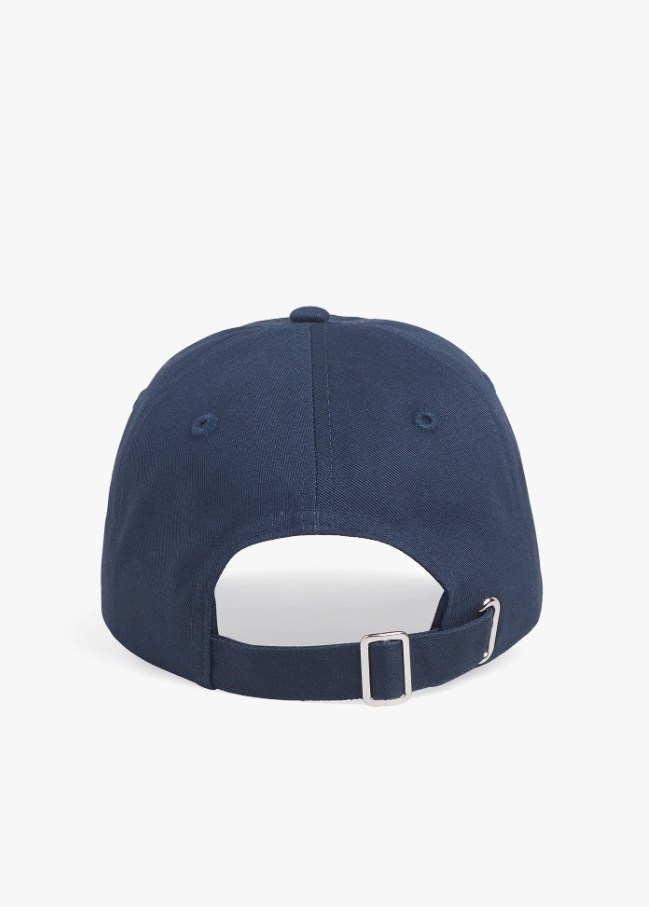 All Caps Logo Baseball Hat, Navy - 13 Hub Lane   |  