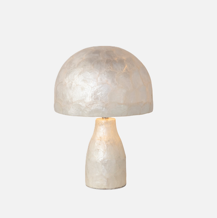 Capiz Table Lamp, Natural