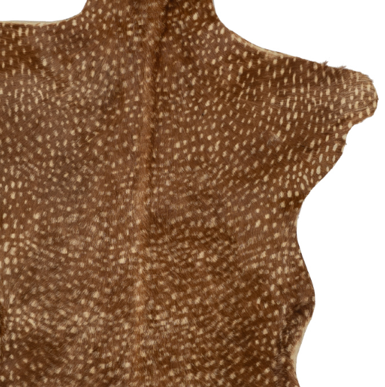 Axis Printed Goat Hide