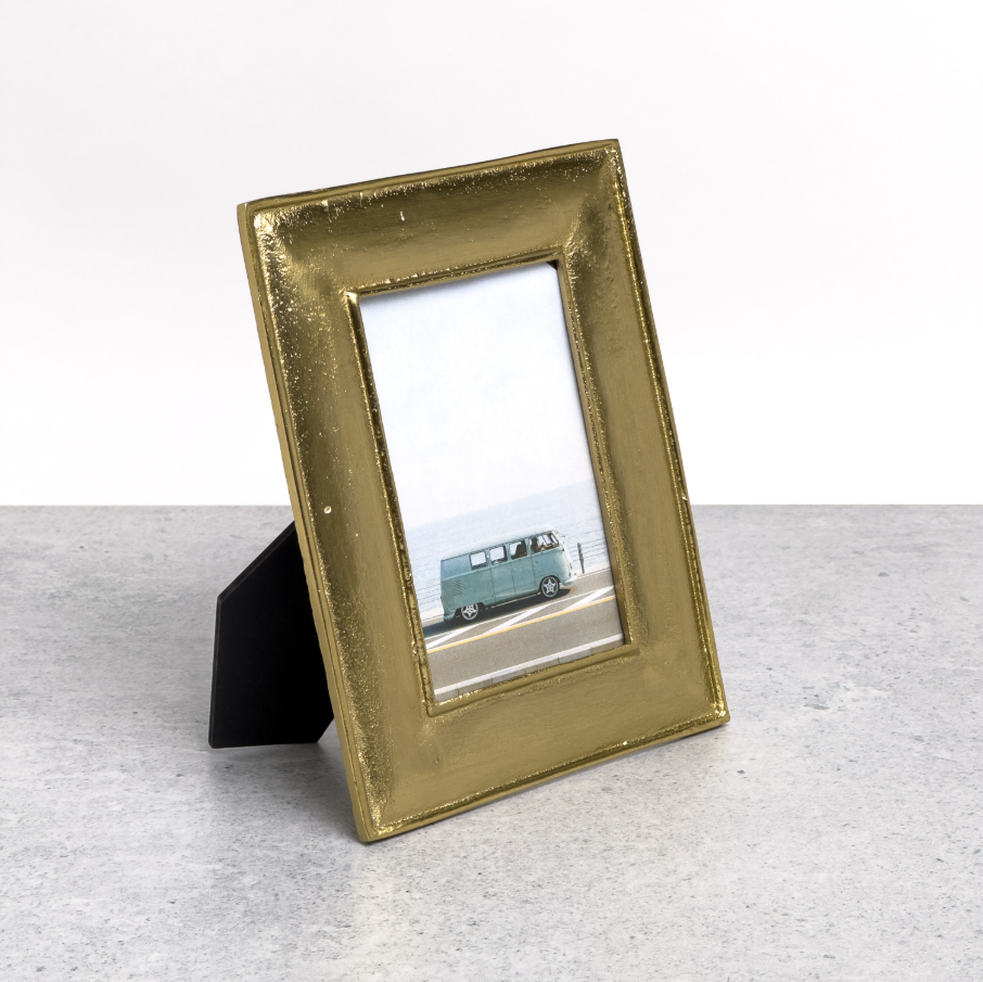 Gold Textured Photo Frame - 13 Hub Lane   |  