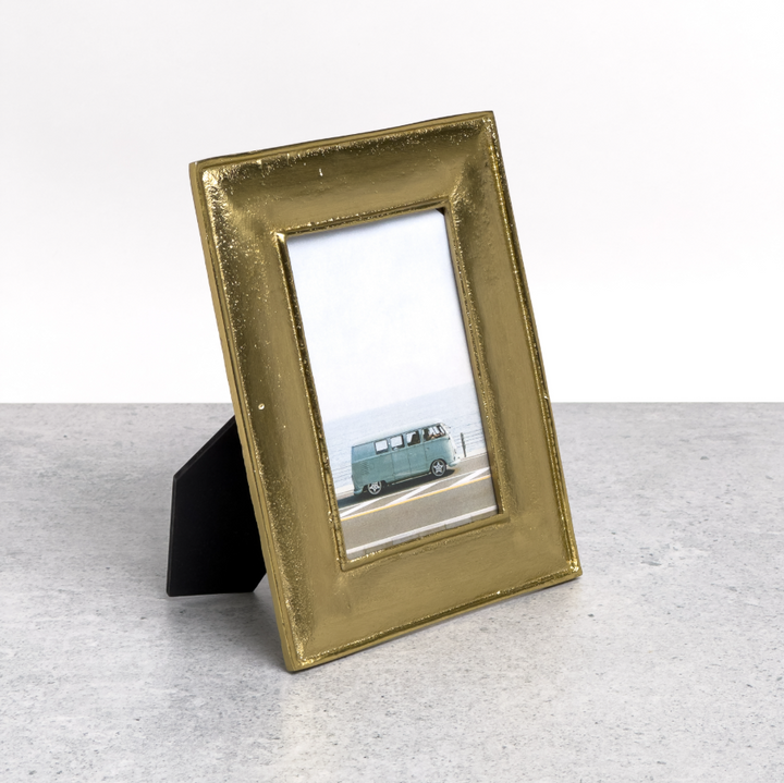 Gold Textured Photo Frame - 13 Hub Lane   |  