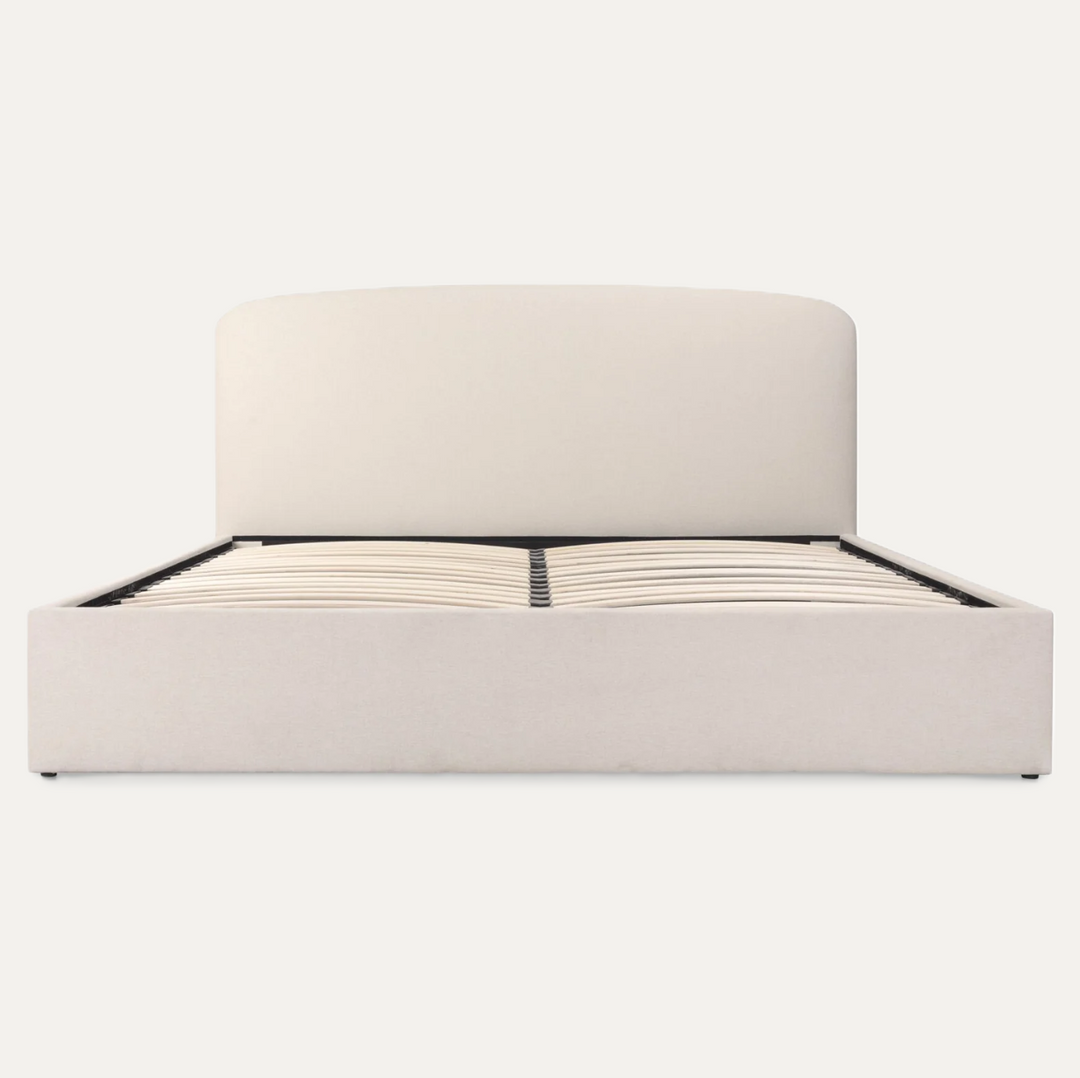 Joan Storage Bed, Cream