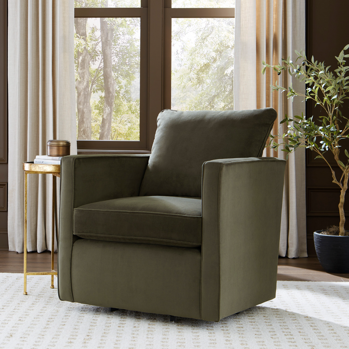 Heidi Swivel Barrel Chair - 13 Hub Lane   |  Swivel Chairs