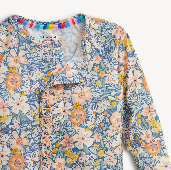 flora modal ruffle convertible coverall