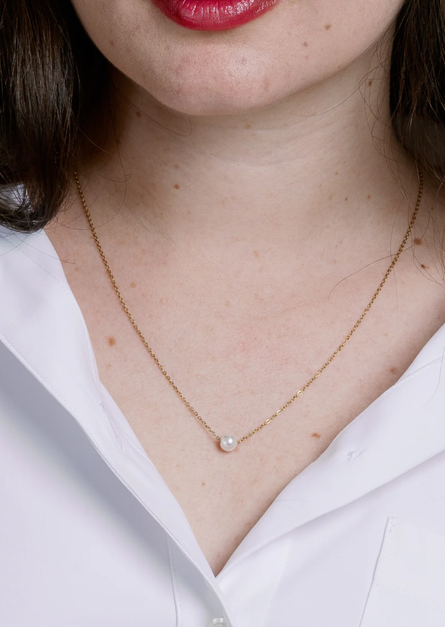 Ariel Necklace - 13 Hub Lane   |  Solitaire Necklaces