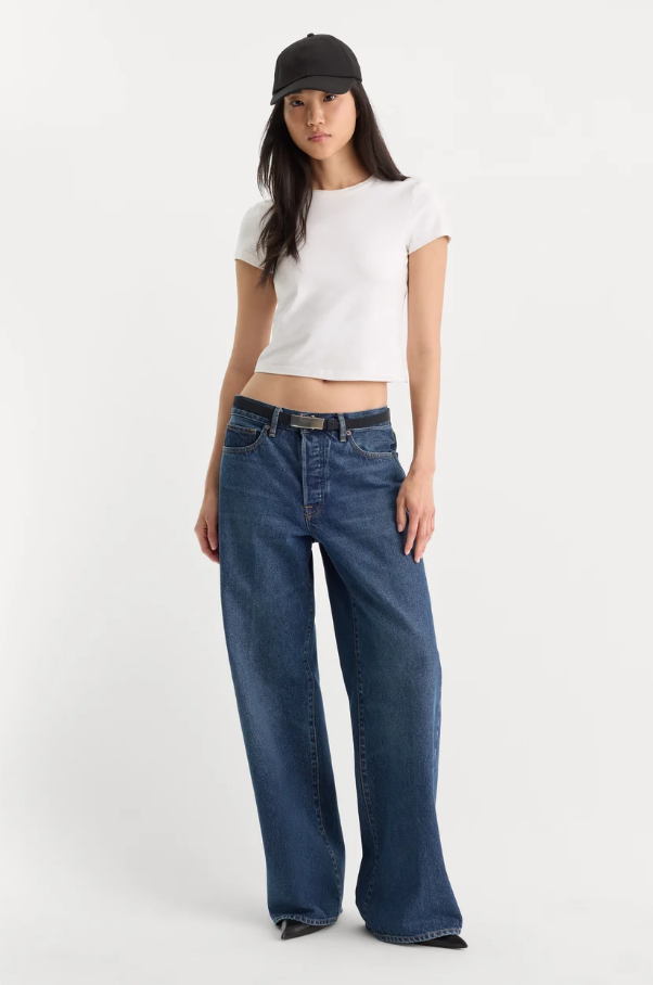 The Baby Tee, White