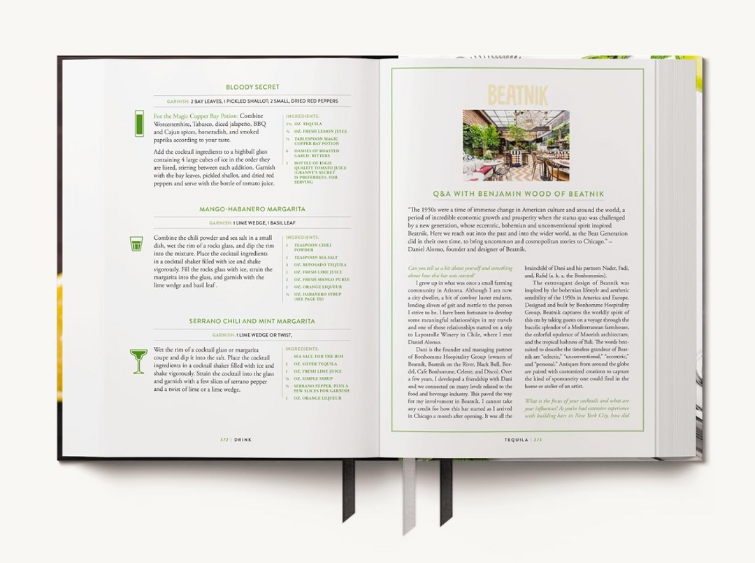 Drink: The Ultimate Cocktail Book - Over 1,100 Cocktail, Wine, and Spirits Recipes - 13 Hub Lane   |  