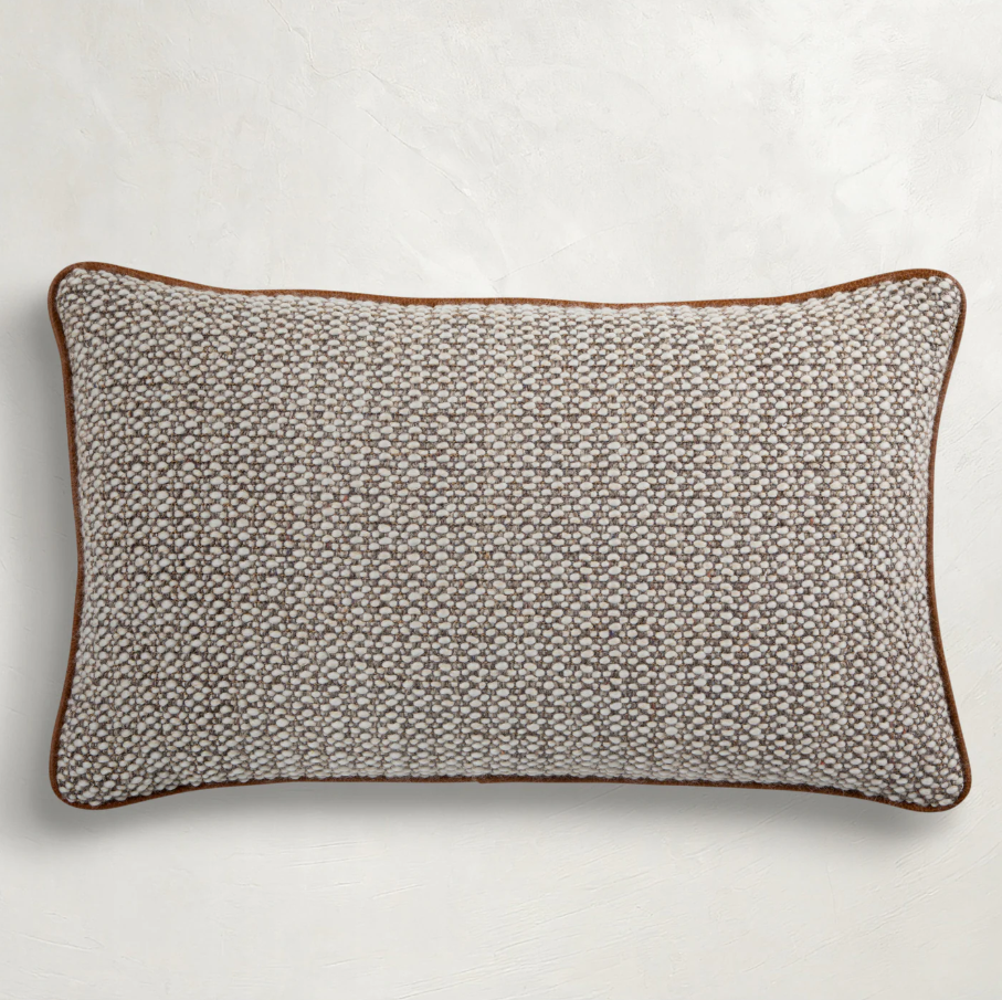 Knotted Wool Cream Pillow - 13 Hub Lane   |  