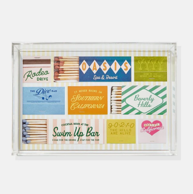 California Matchbook Tray Small