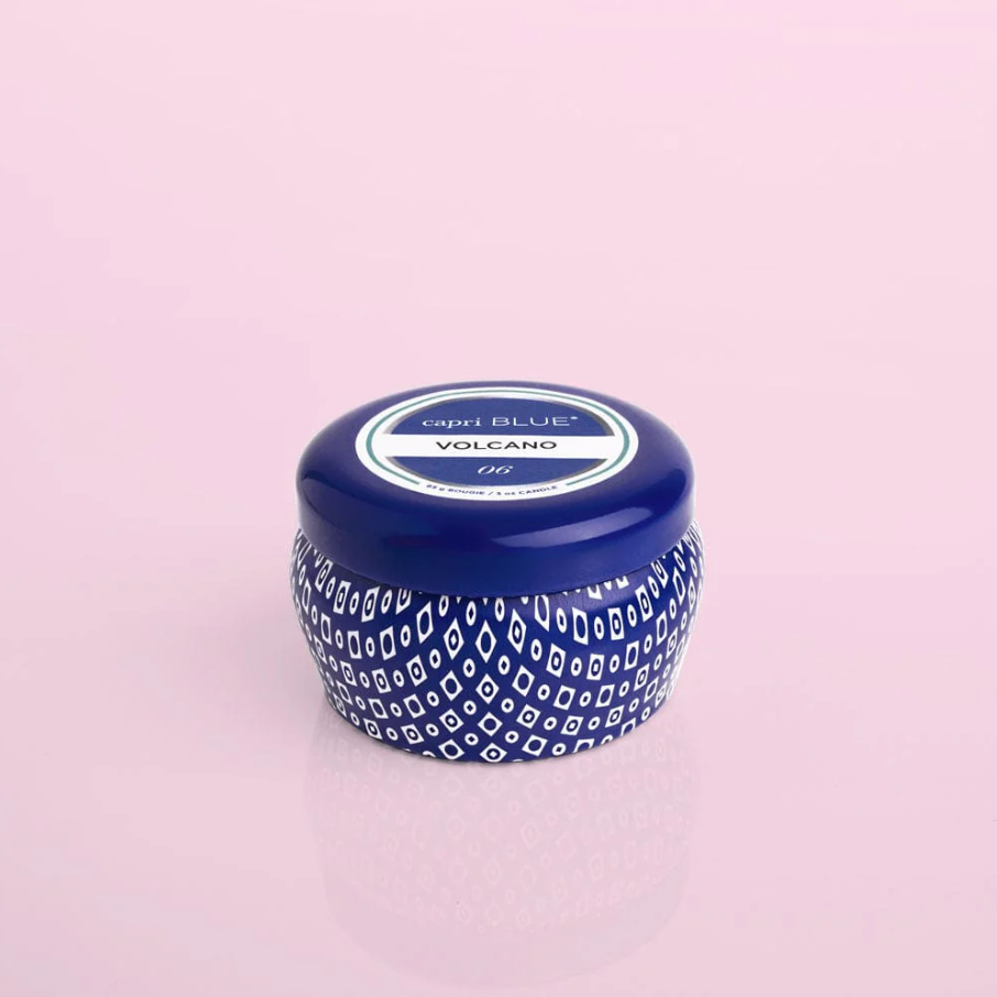 Volcano Blue Mini Tin - 13 Hub Lane   |  Volcano