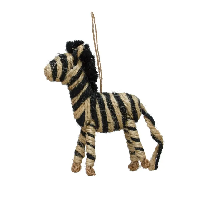 Handmade Jute Zebra