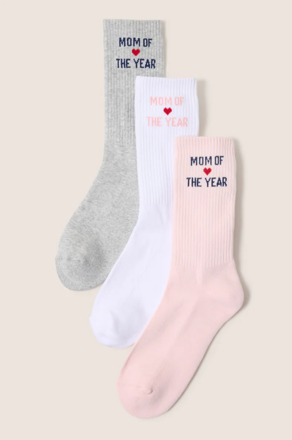 Favorite Daughter Mom of the Year Box Sock Set