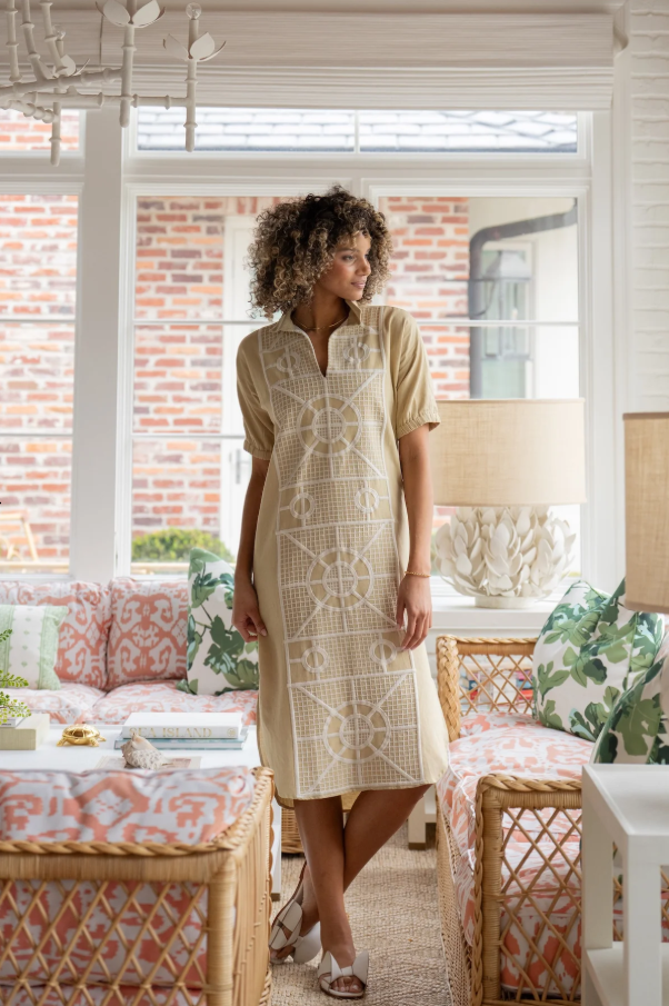 Poppy Caftan - Trellis