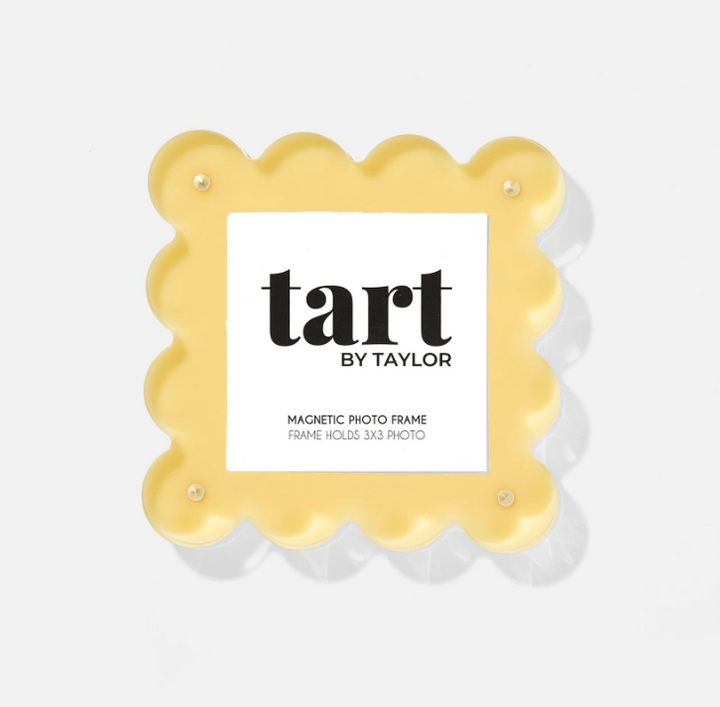 Mini Acrylic Frame, Butter Yellow - 13 Hub Lane   |  Acrylic Frames