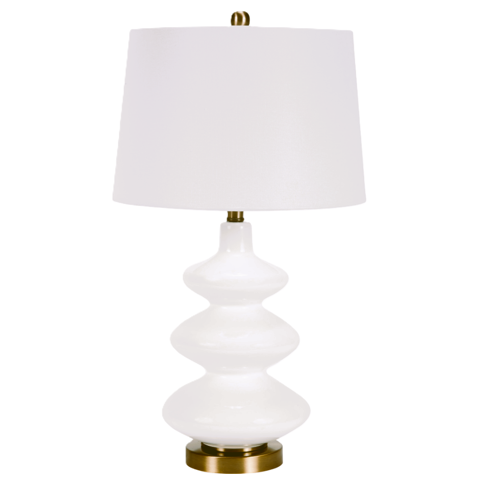 Arya Glass Table Lamp - 13 Hub Lane   |  