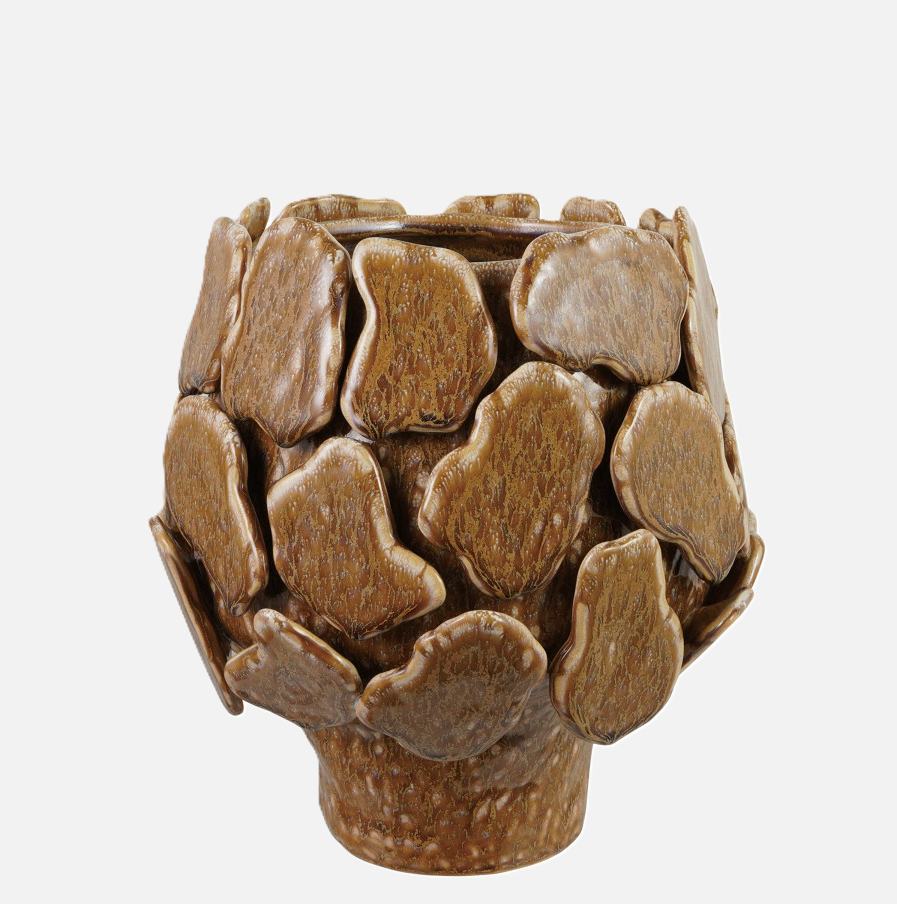Stoneware 3D Footed Planter