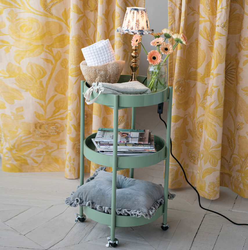 3-Tier Castered Cart w/ Removable Trays