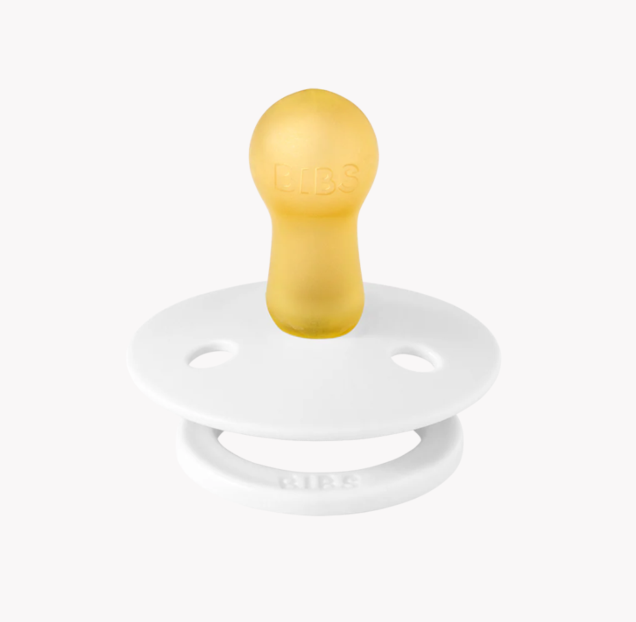 Colour Pacifiers 2 Pack, White & Baby Blue