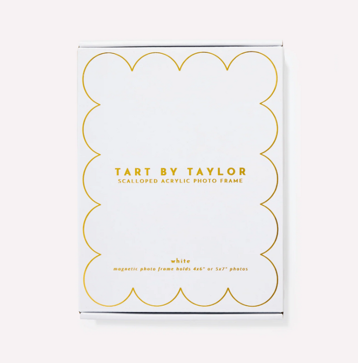 Acrylic Frame, White - 13 Hub Lane   |  Acrylic Frames