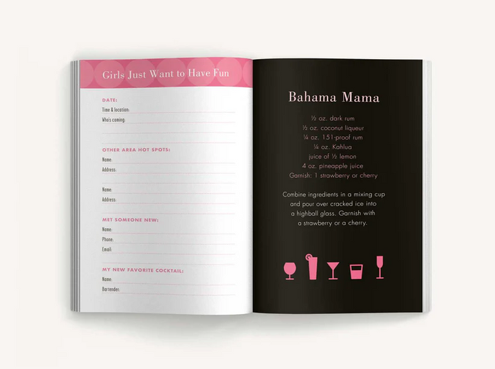 The Little Pink Book of Cocktails: The Perfect Ladies' Drinking Companion - 13 Hub Lane   |  