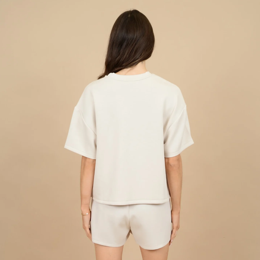 Tessa Signature Top, Stone