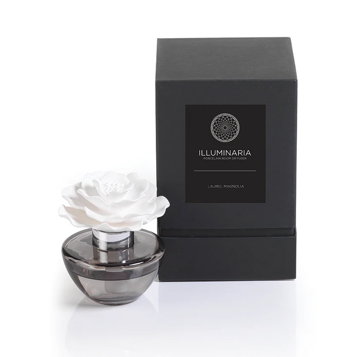 Illuminaria Porcelain Diffuser, Laurel Magnolia - 13 Hub Lane   |  Laurel Magnolia