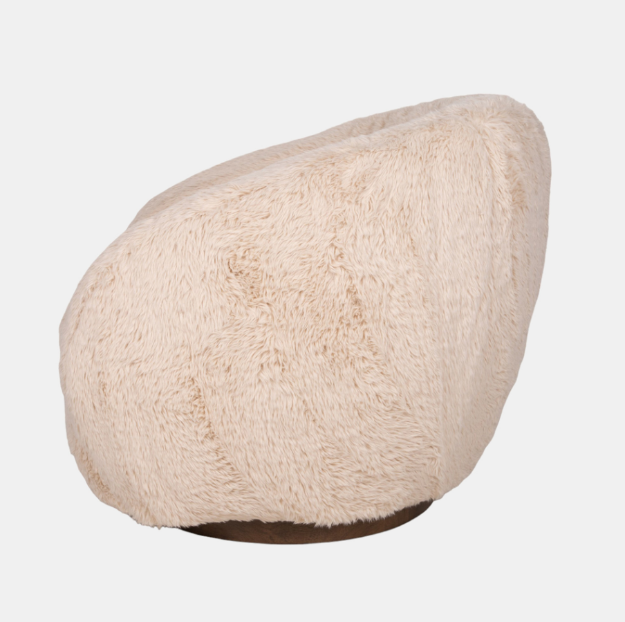 Roundback Swivel Chair