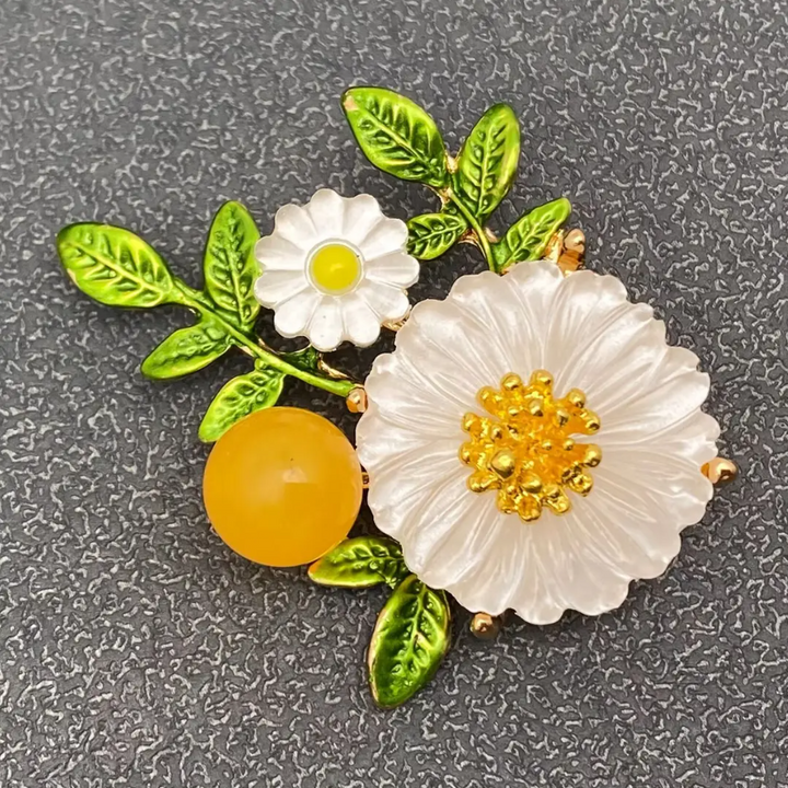 Daisy Brooch