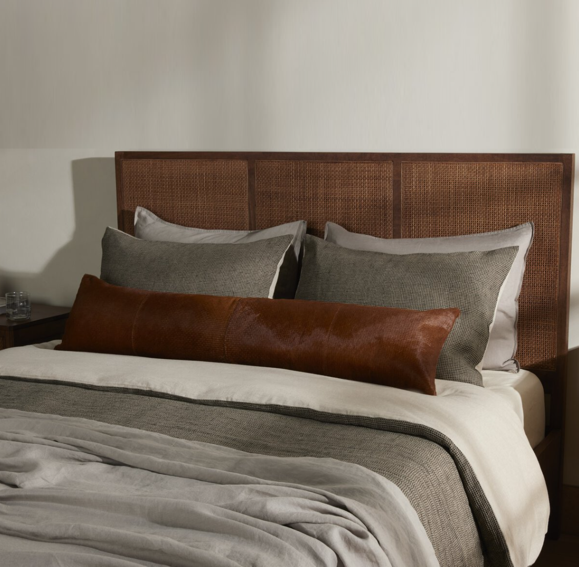 Weldon Brown Long Lumbar Pillow - Thumbnail 2