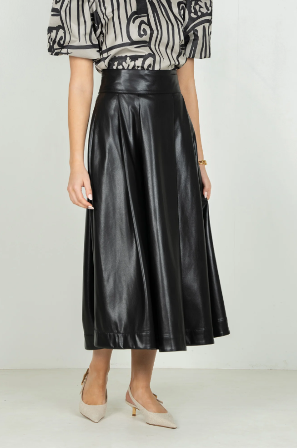 Dotty Skirt - Black