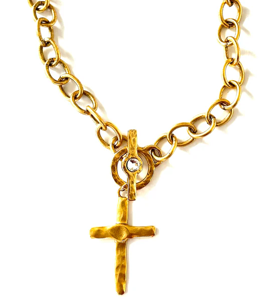 CV Designs Chunky Cross Drop