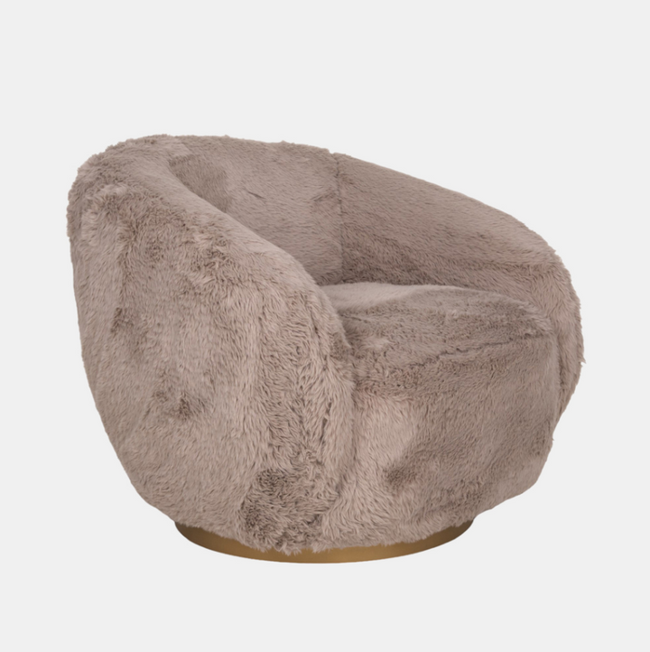 Roundback Swivel Chair