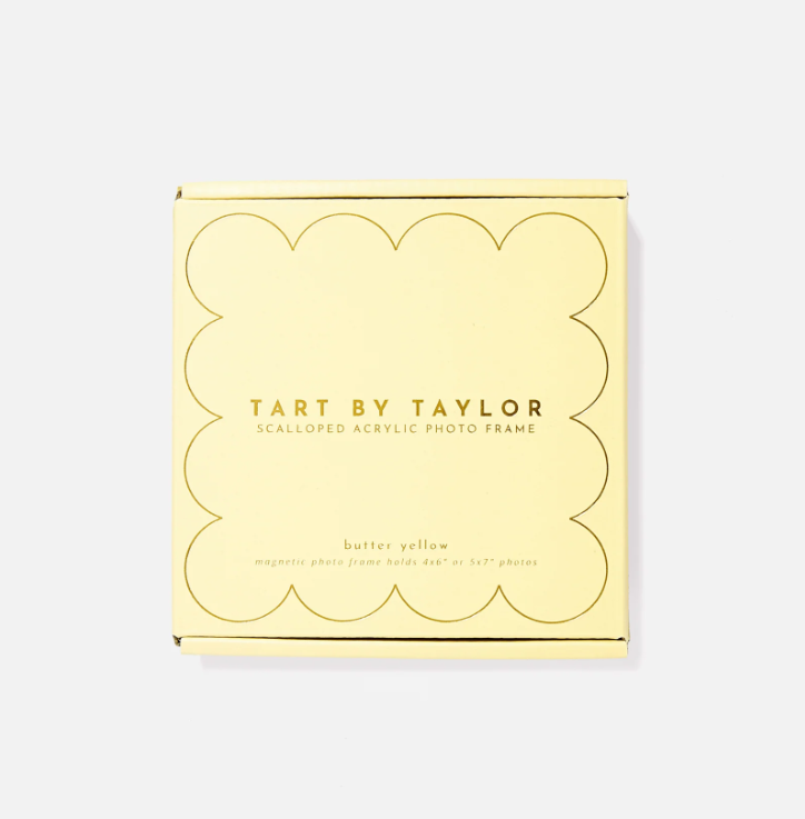 Mini Acrylic Frame, Butter Yellow - 13 Hub Lane   |  Acrylic Frames