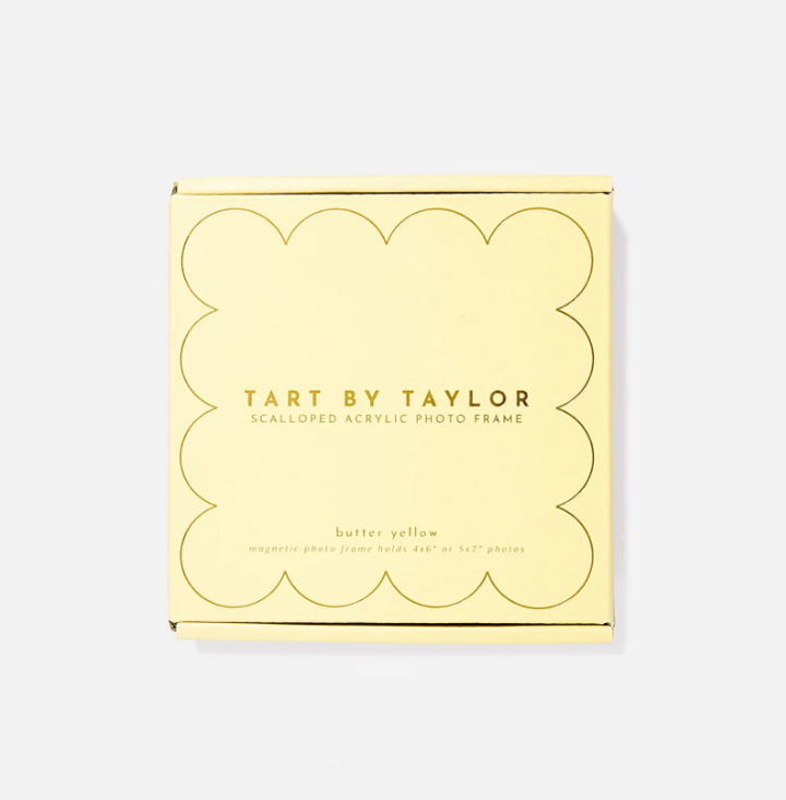 Mini Acrylic Frame, Butter Yellow - 13 Hub Lane   |  Acrylic Frames