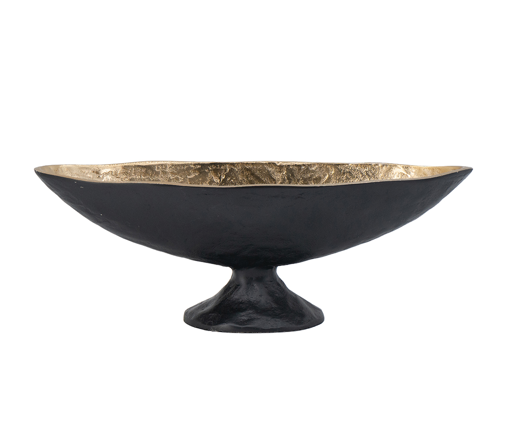 Oval Bowl on Stand