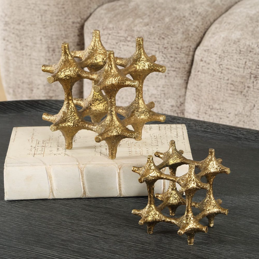 Gilded Connection Sculpture - 13 Hub Lane   |  