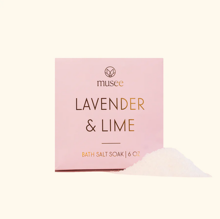 Lavender & Lime Mini Bath Salt Soak - 13 Hub Lane   |  