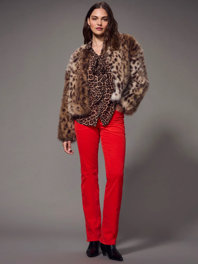 Everest Fur Jacket, Cheetah - 13 Hub Lane   |  