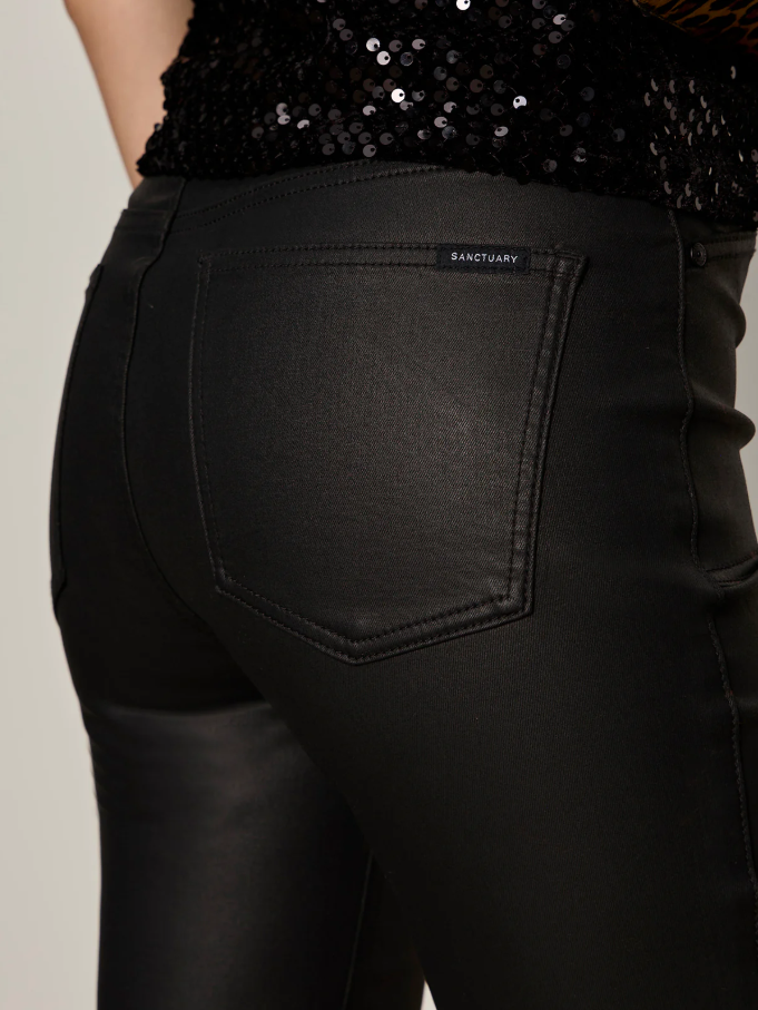 Slick Brook Bootcut Pants, Black - 13 Hub Lane   |  Bootcut Pants