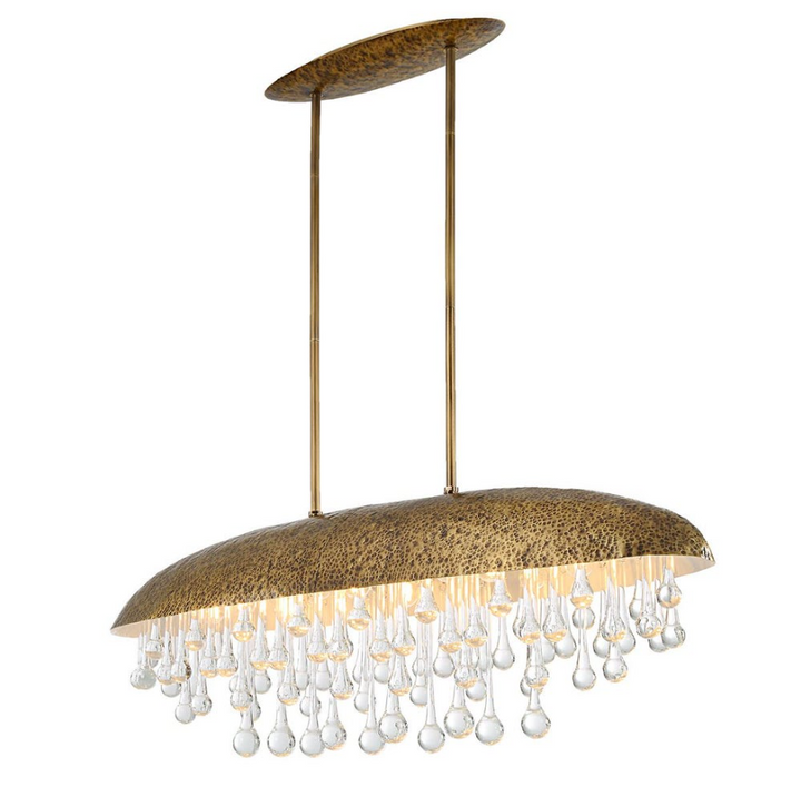 Downpour 10-Light Pendant, Oval - 13 Hub Lane   |  Pendants