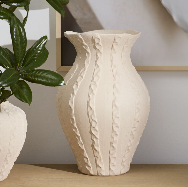 Argos Vase, Off-White