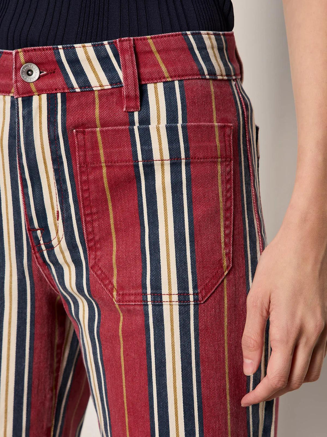 Mariner Jeans, Very Berry Stripe