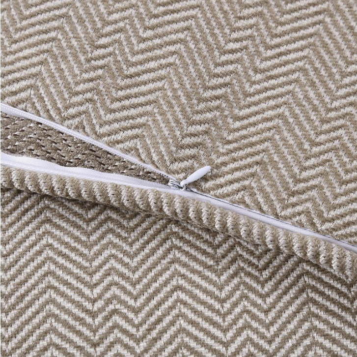Chenille Herringbone Euro Sham - Thumbnail 3