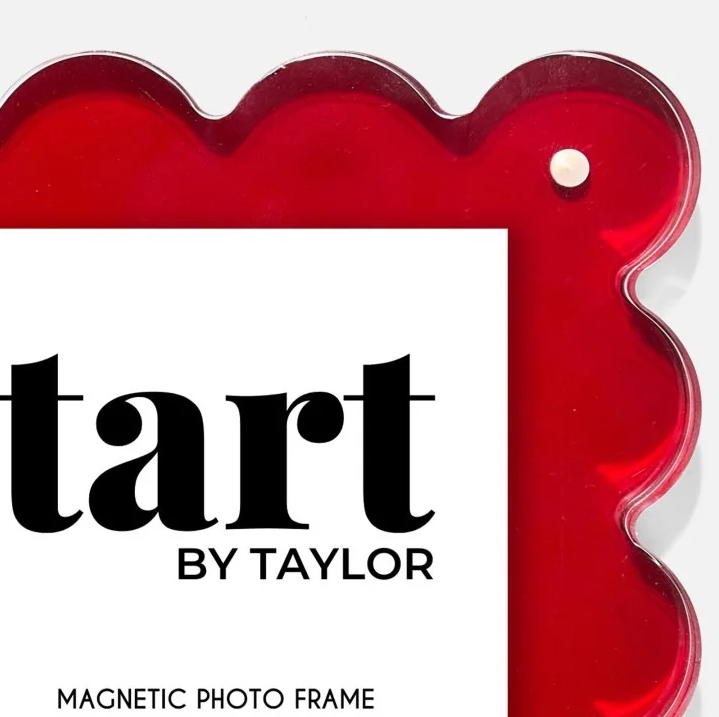 Mini Acrylic Frame, Red - 13 Hub Lane   |  Acrylic Frames