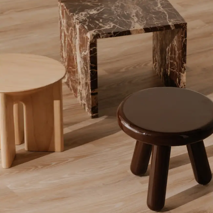 Joy Brown Accent Table