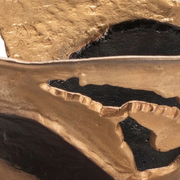 Willow Gold Pierced Bowl - 13 Hub Lane   |  Aluminum Bowls