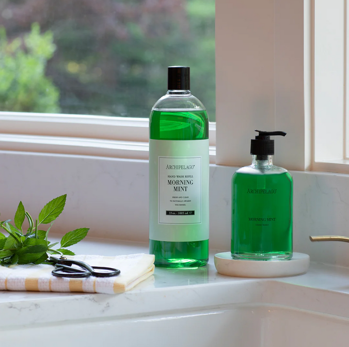 Mint Glass Hand Wash