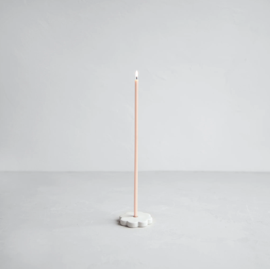 Fleur Long Stem Candle Holder