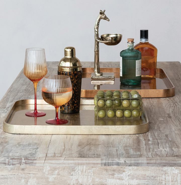 Lacquered Tray w/ Foil - 13 Hub Lane   |  