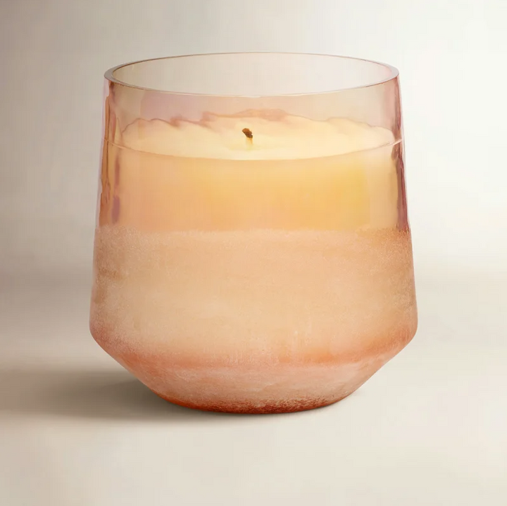 Rhubarb Honey Baltic Glass Candle